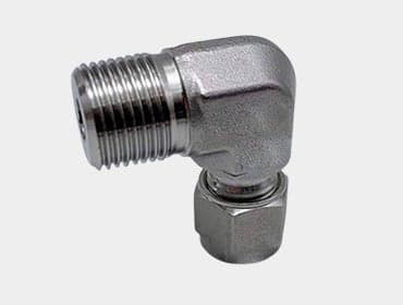 Double Ferrules Female Elbow Tube Fittings